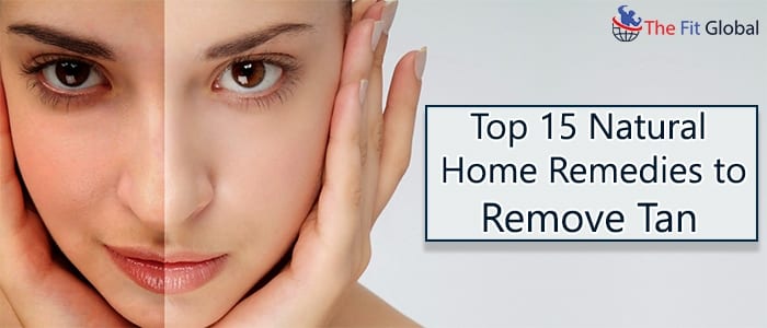 Top 15 Natural home remedics to remove tan