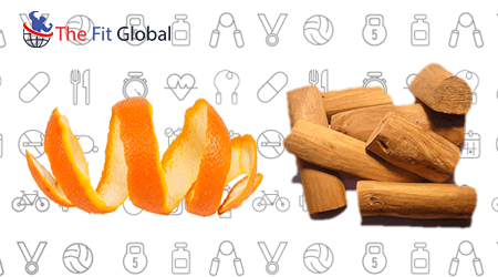 Orange peel and sandalwood pack