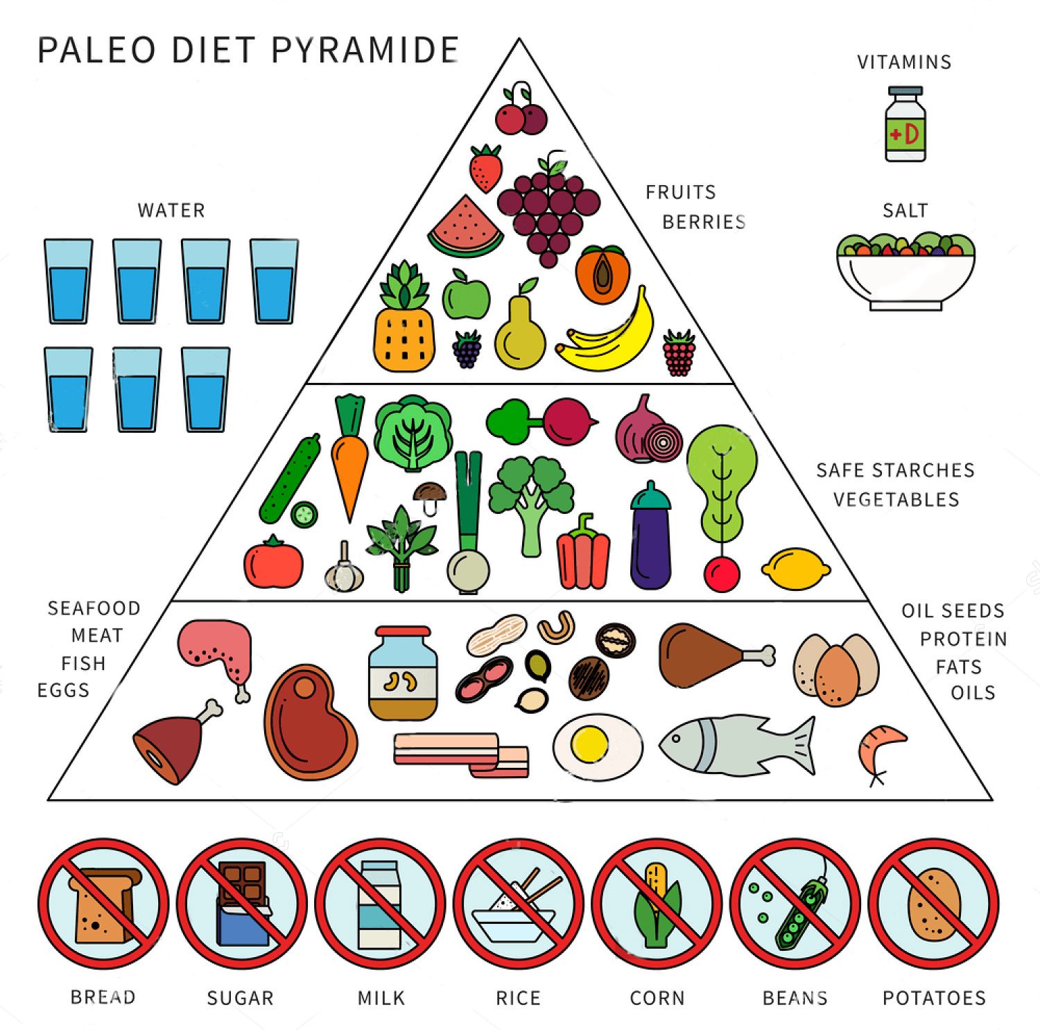 Paleo Diet Plan Pyramid