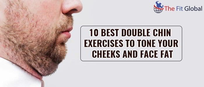 Double chin exercise to tone