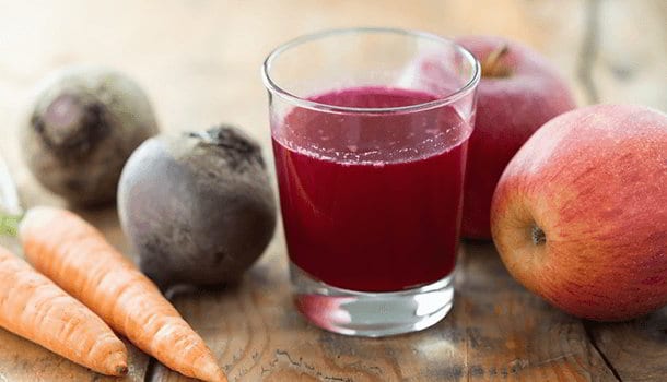 Apple, Beetroot, And Carrot Juice