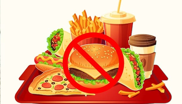 Eliminate Fatty Foods
