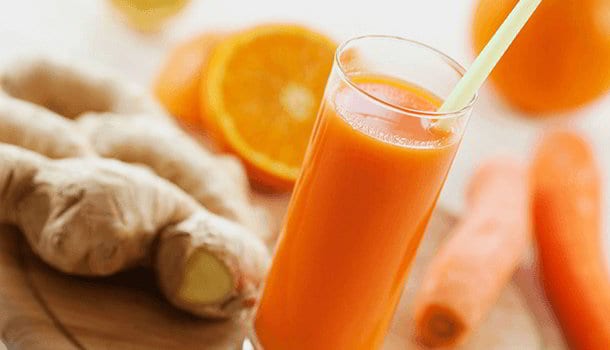 Orange, Carrot, And Ginger juice