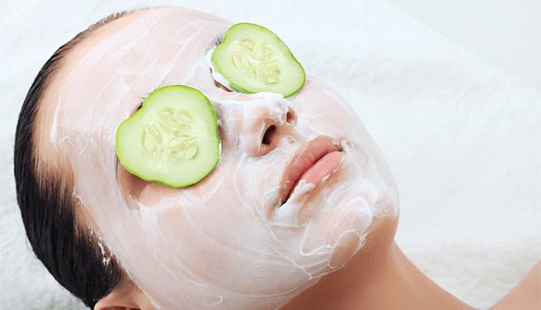 Cucumber Face Pack for Dry Skin