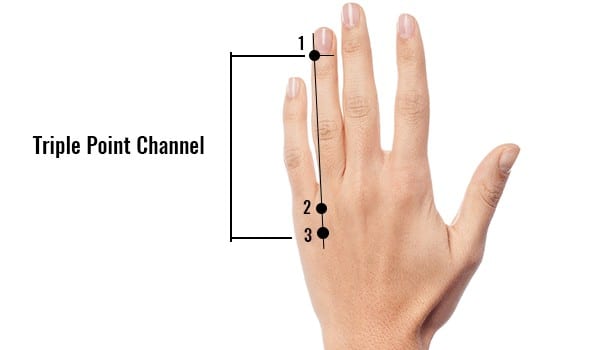 Triple point Channel pressure point