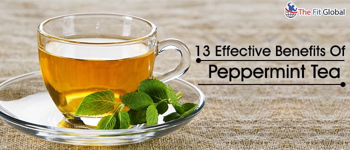 Peppermint tea benefits skin