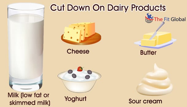 Cut Down On Dairy Products