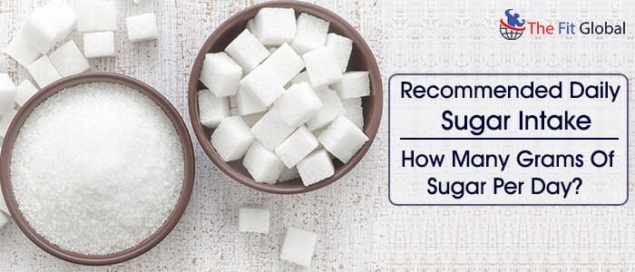 how many grams of Sugar Intake per day