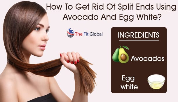 How To Get Rid Of Split Ends Using Avocado And Egg White
