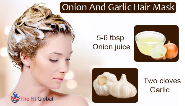 Onion And Garlic Hair Mask