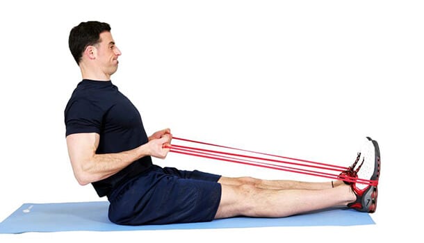 Seated Resistance Band Row