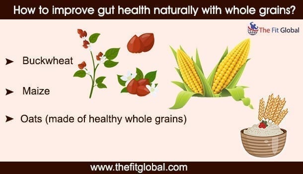How to improve gut health naturally with whole grains