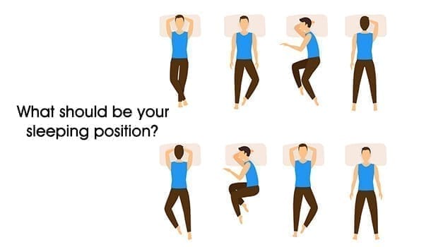 What should be your sleeping position - how to improve gut health