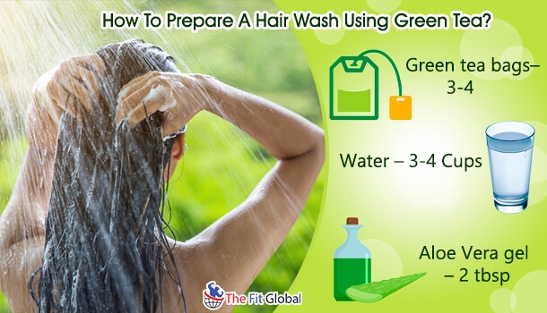 How To Prepare A Hair Wash Using Green Tea