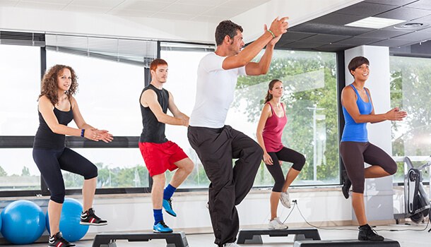 You can Join a Dance Class or a Fitness Studio
